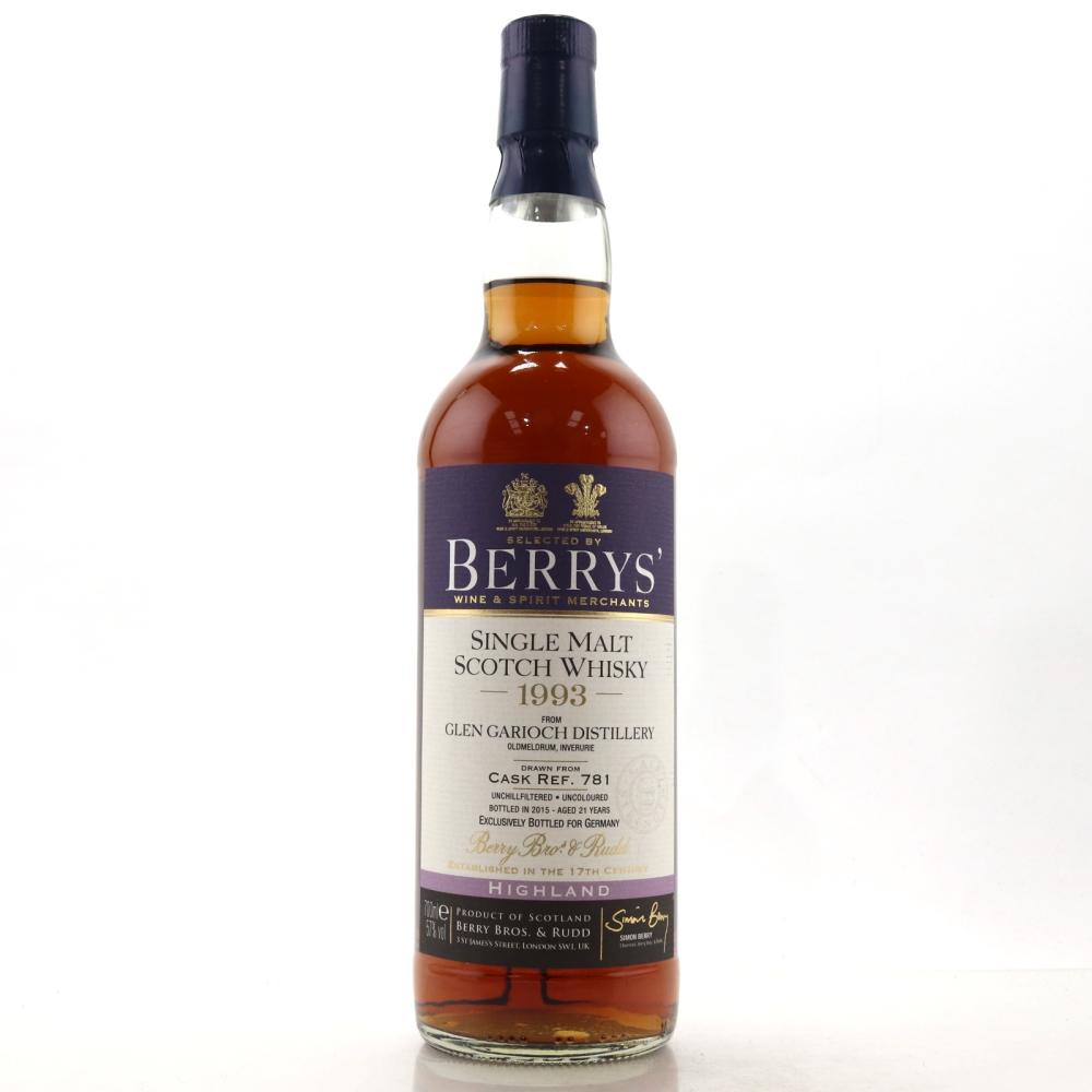 Glen Garioch 1993 Berry Brothers and Rudd 21 Year Old / German Exclusive