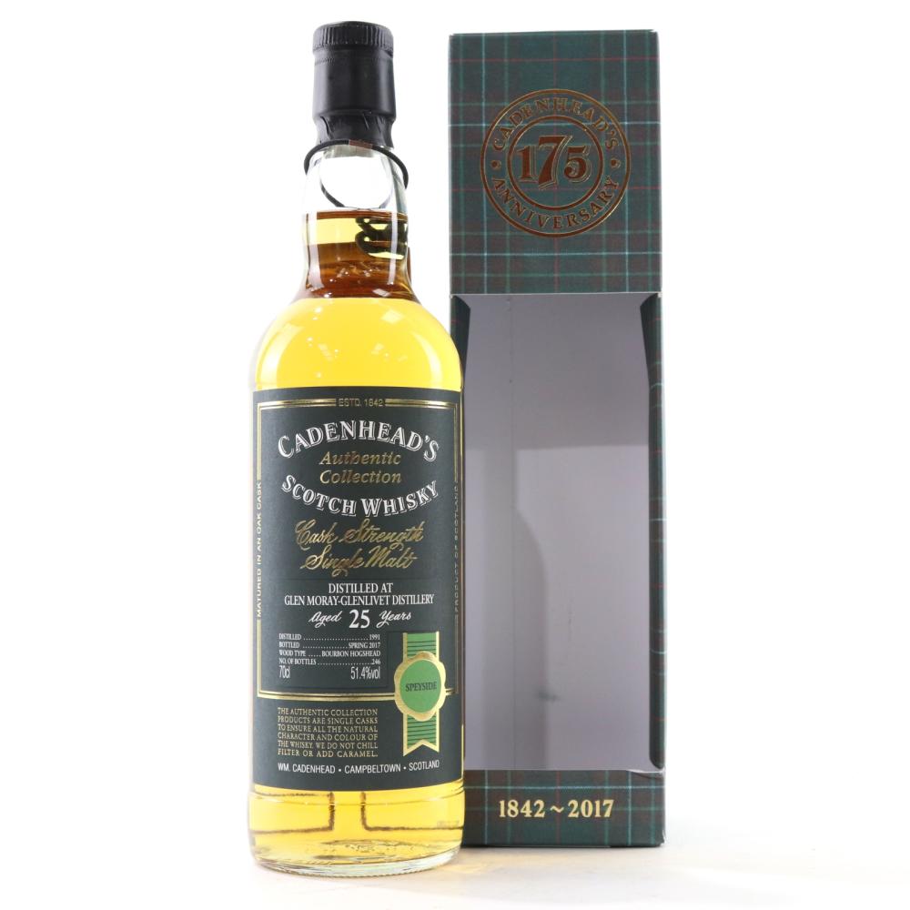 Glen Moray 1991 Cadenhead's 25 Year Old