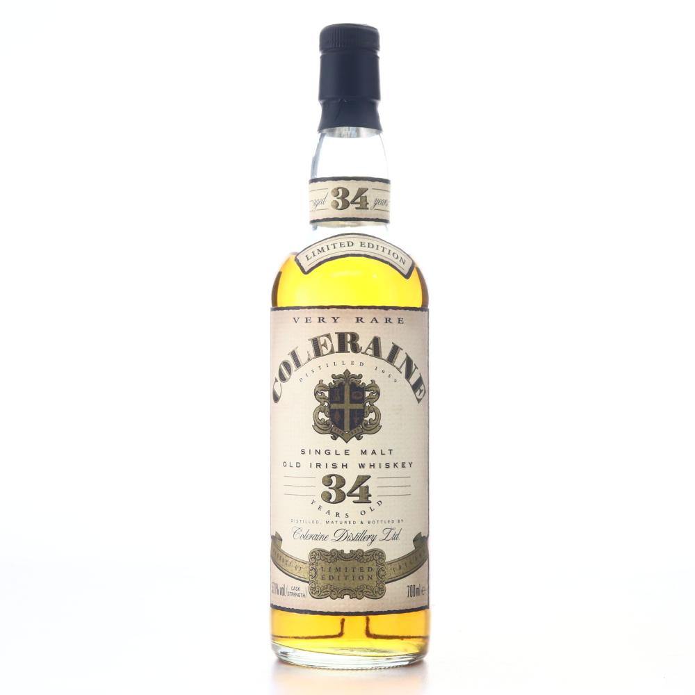 Coleraine 1959 Limited Edition 34 Year Old Irish Single Malt