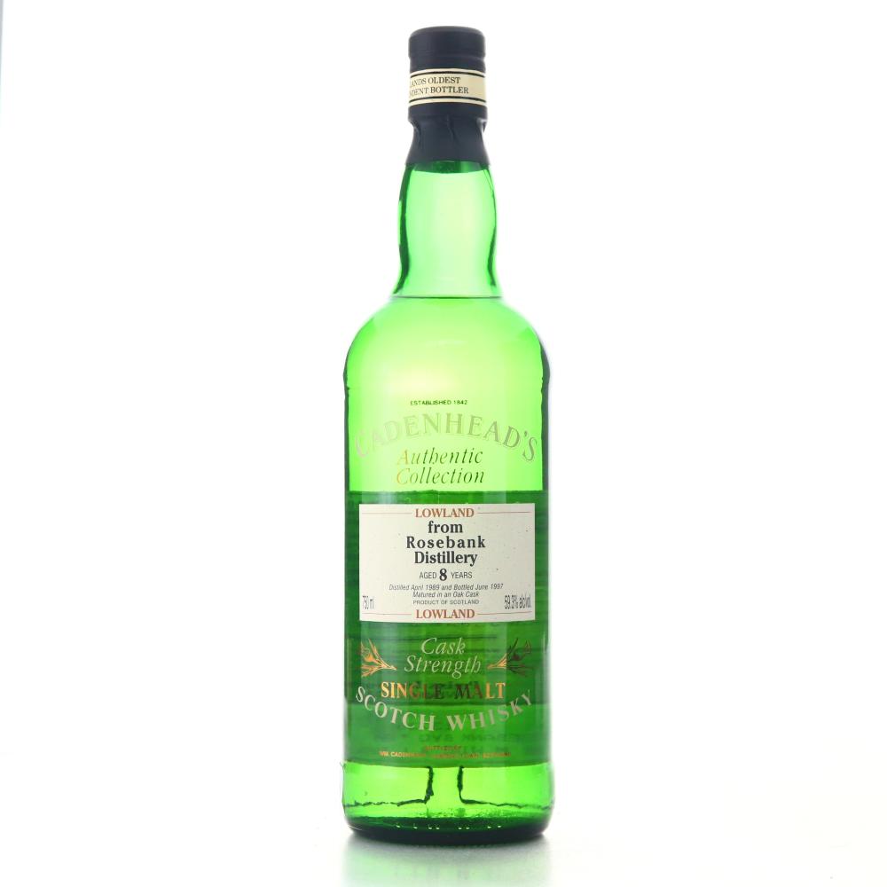 Rosebank 1989 Cadenhead's 8 Year Old 75cl / Import