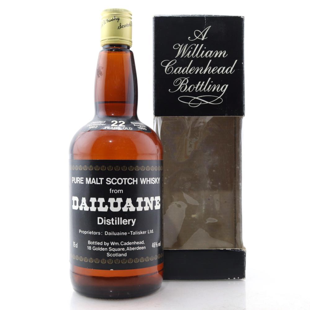 Dailuaine 1962 Cadenhead's 22 Year Old