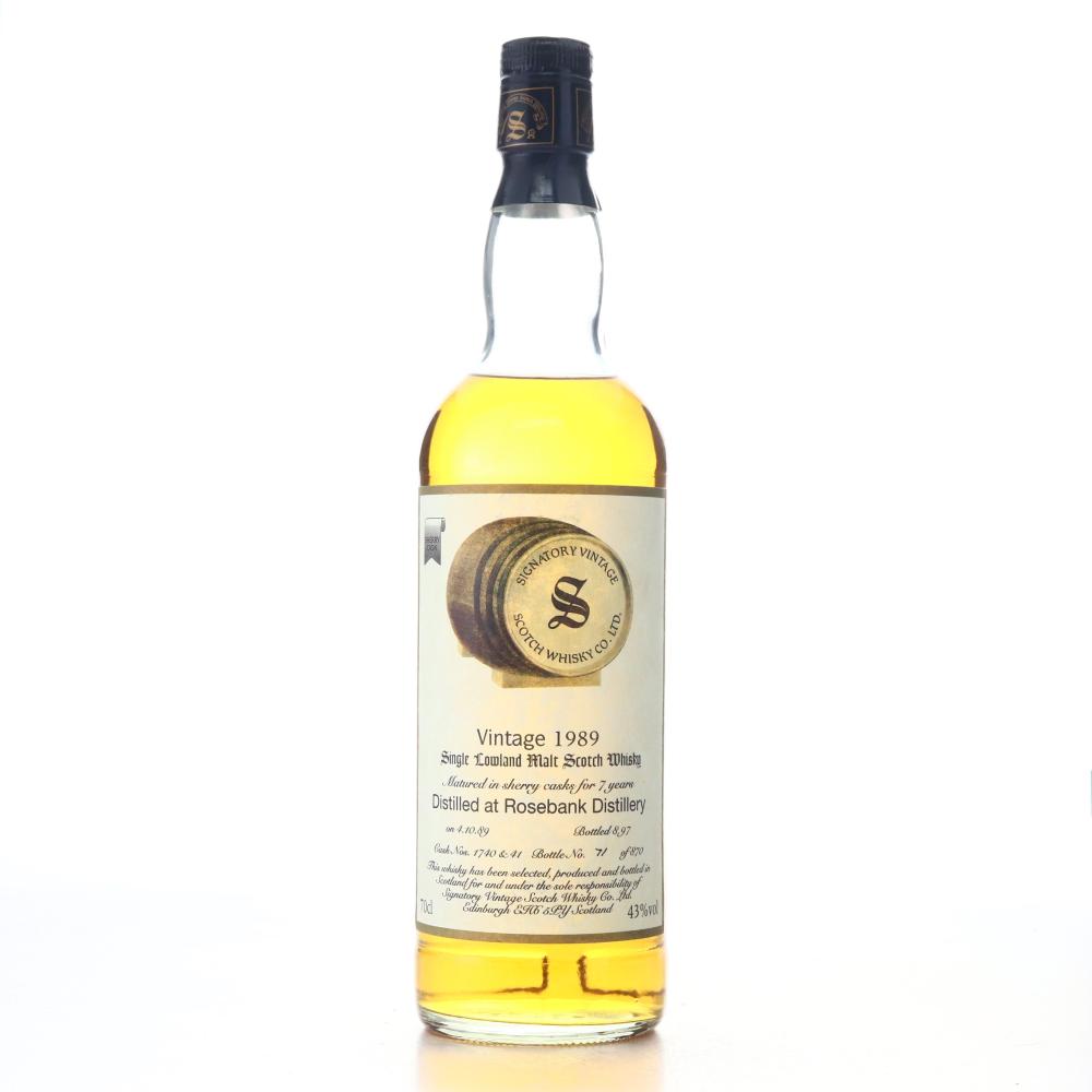 Rosebank 1989 Signatory Vintage 7 Year Old