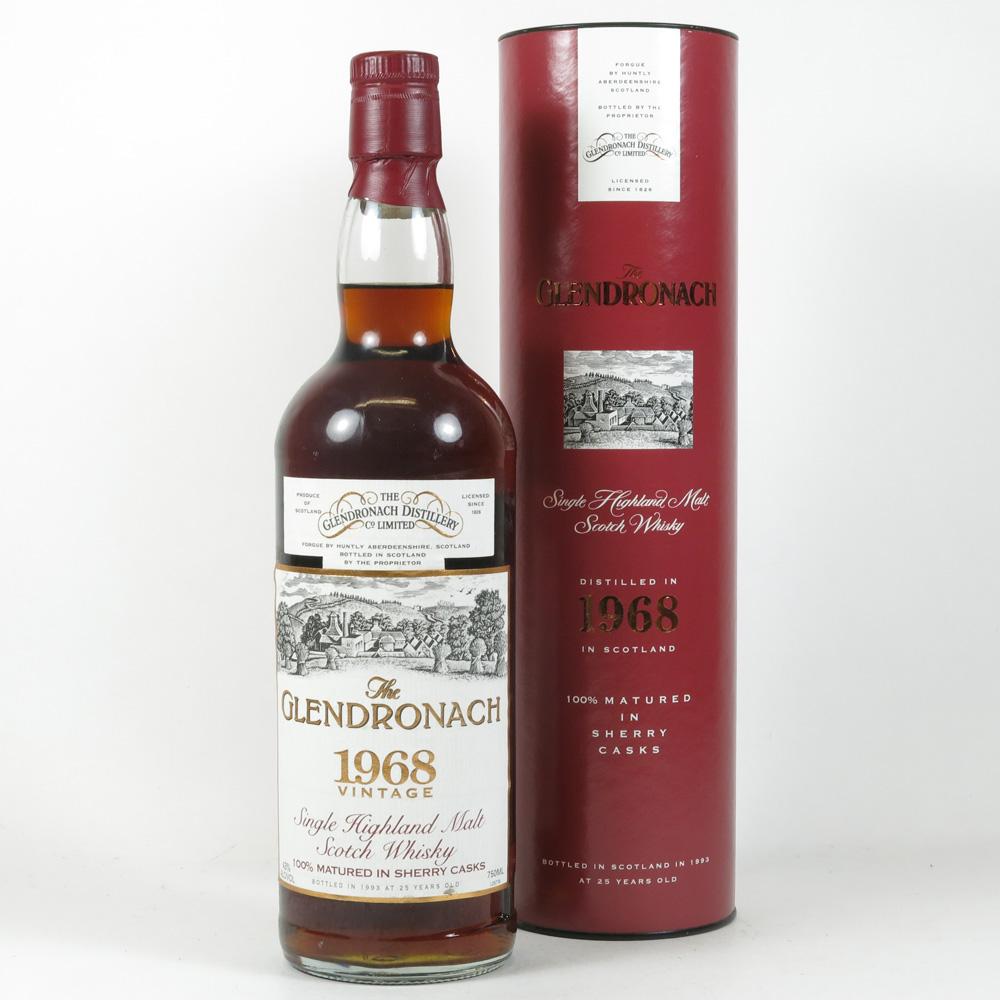 Glendronach 1968 25 Year Old 75cl (US Import)