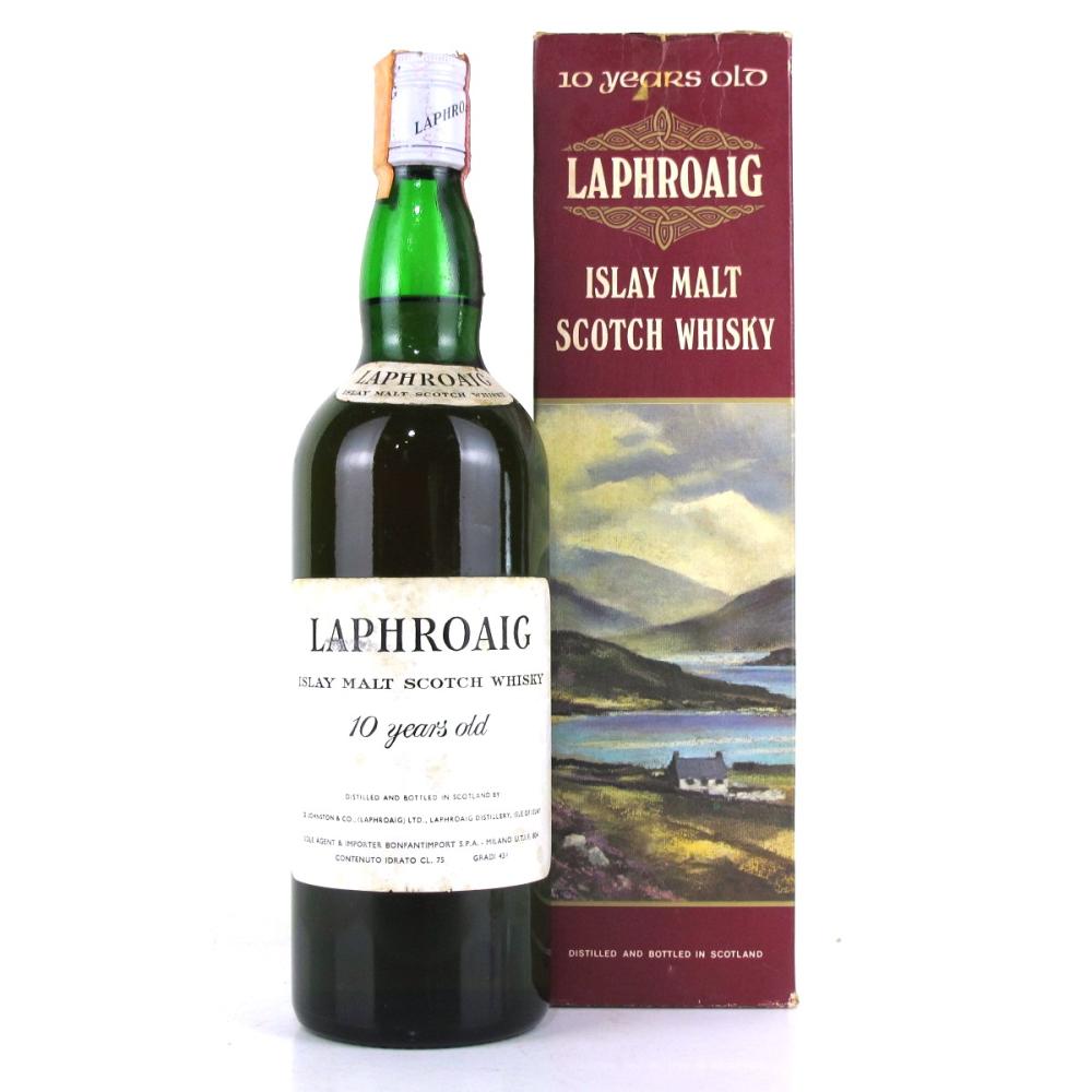 Laphroaig 10 Year Old circa 1970s / Bonfanti Import