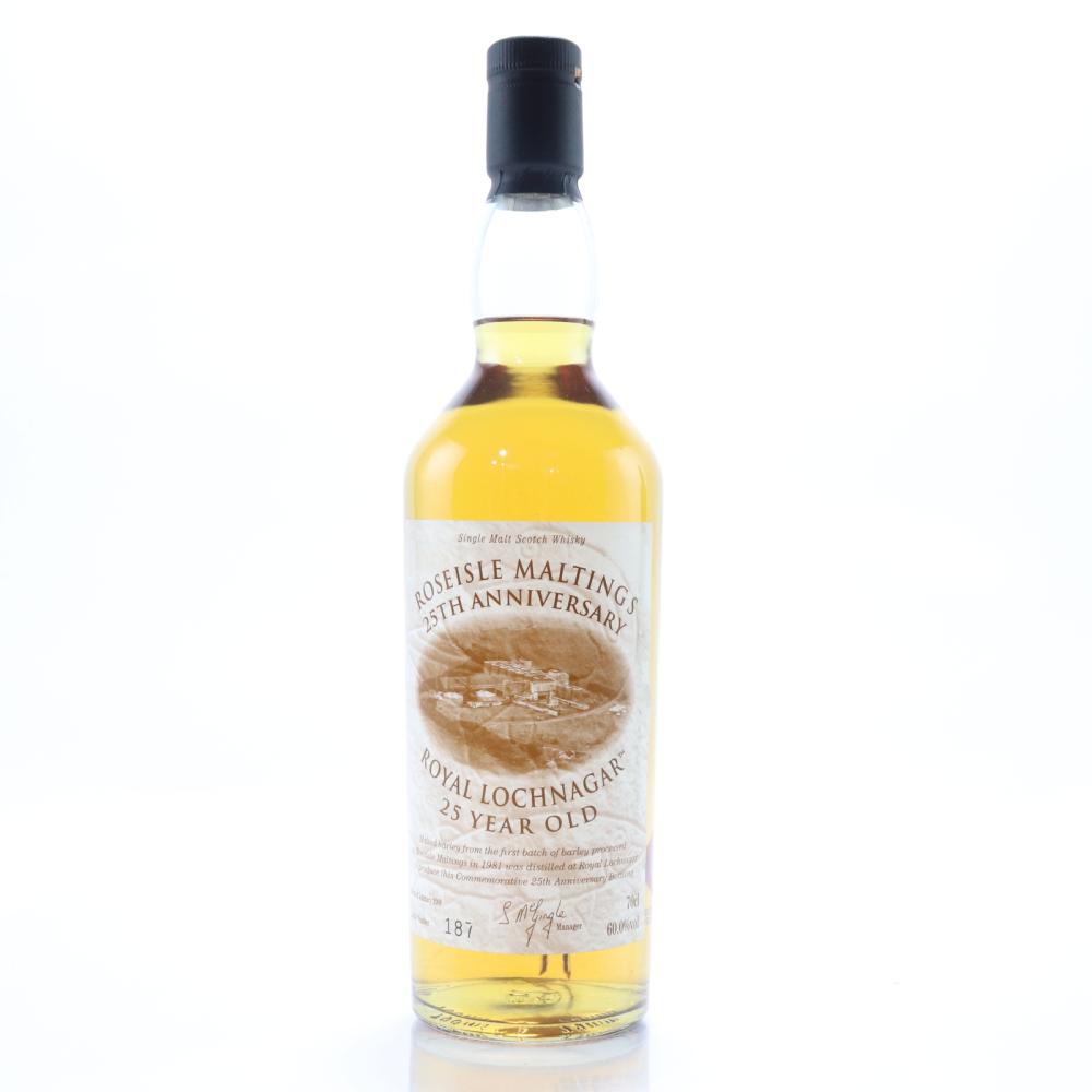Royal Lochnagar 1981 Roseisle Maltings 25 Year Old