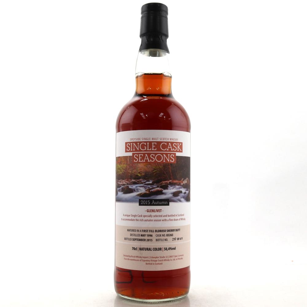Glenlivet 1996 Kirsch Whisky Import / 1st Fill Oloroso Sherry Butt