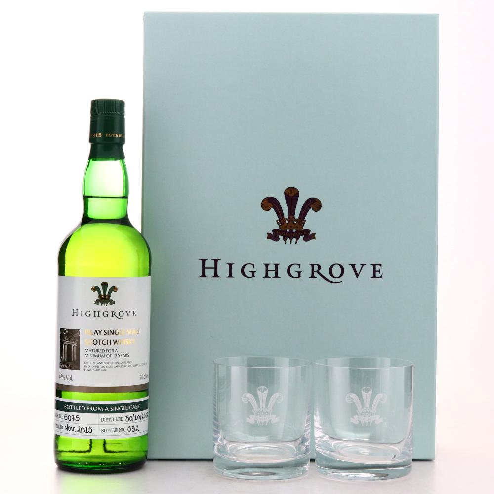 Laphroaig 2002 Highgrove Single Cask #6075 Gift Pack