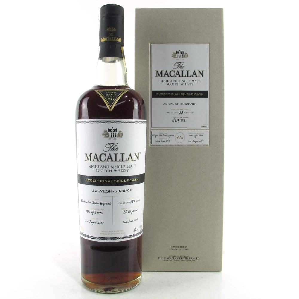 Macallan 1995 Exceptional Cask #5326-06