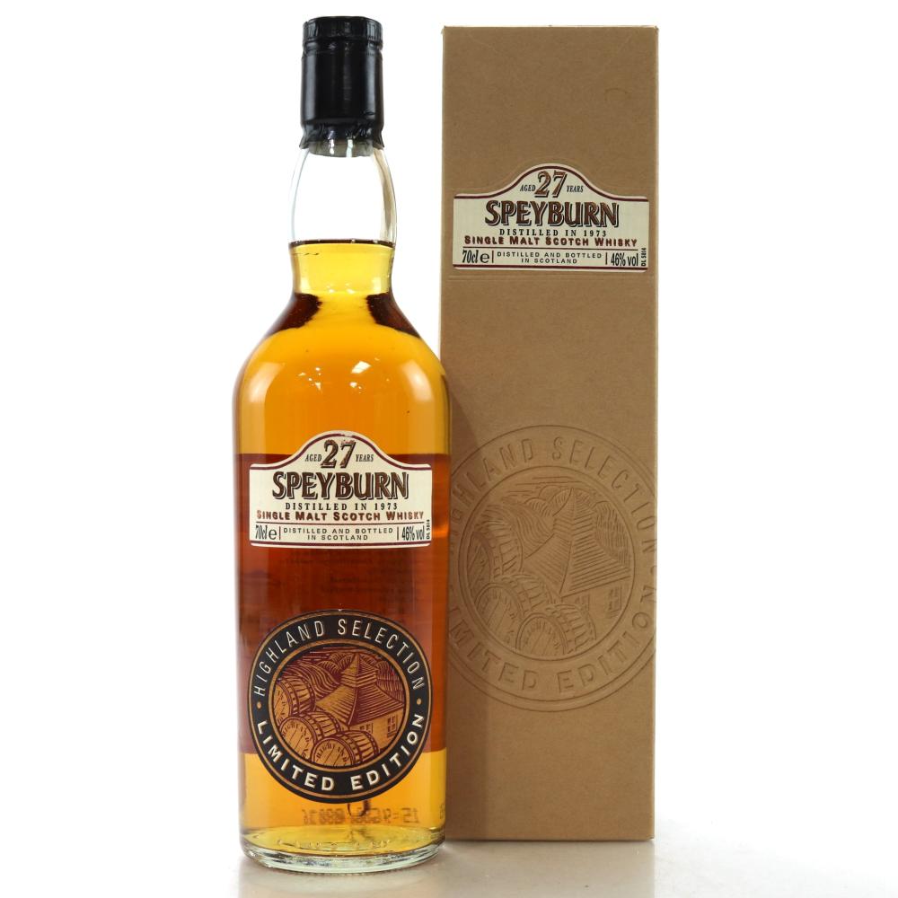 Speyburn 1973 Highland Selection 27 Year Old