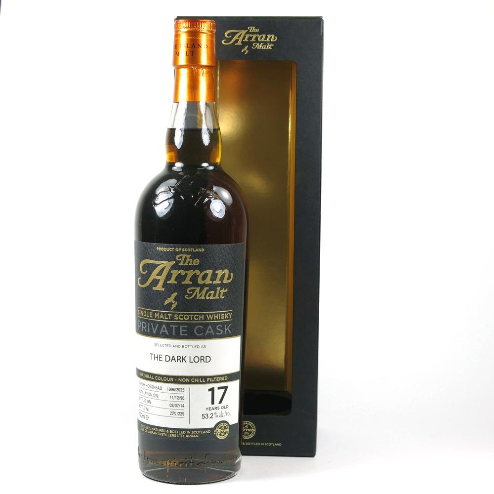 Arran 1996 Single Cask 17 Year Old / The Dark Lord