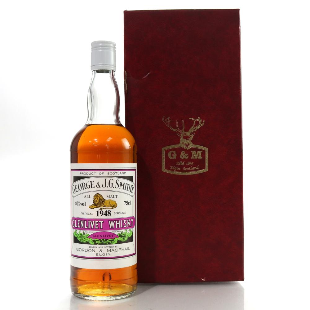 Glenlivet 1948 Gordon and MacPhail 1980s
