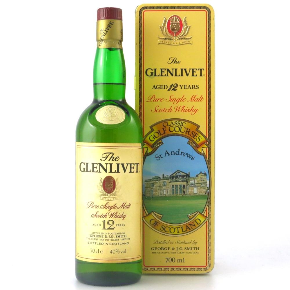 Glenlivet 12 Year Old St Andrews Golf Course Tin