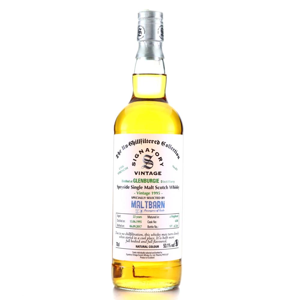 Glenburgie 1995 Signatory Vintage 22 Year Old / Maltbarn