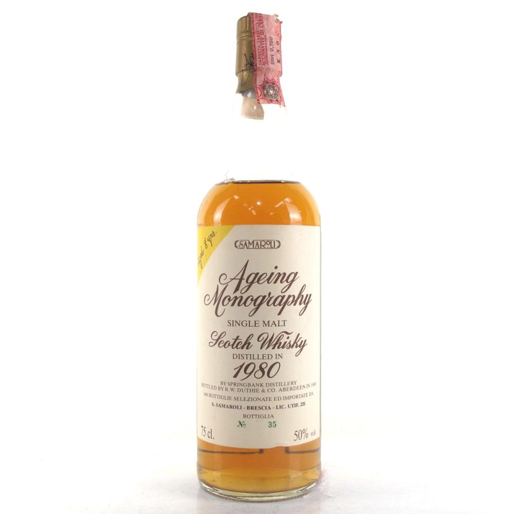 Springbank 1980 Samaroli / Ageing Monography