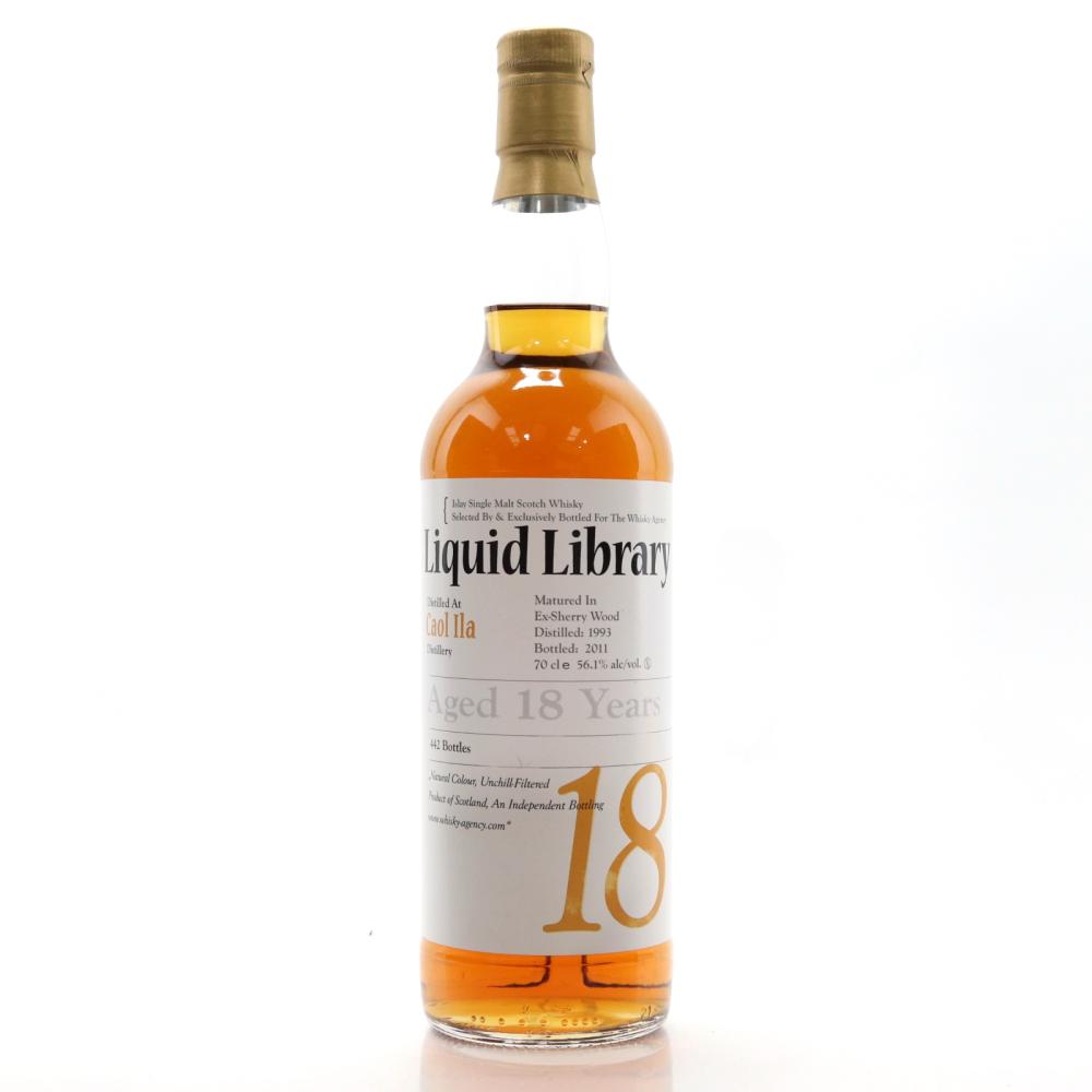 Caol Ila 1993 Whisky Agency 18 Year Old / Liquid Library