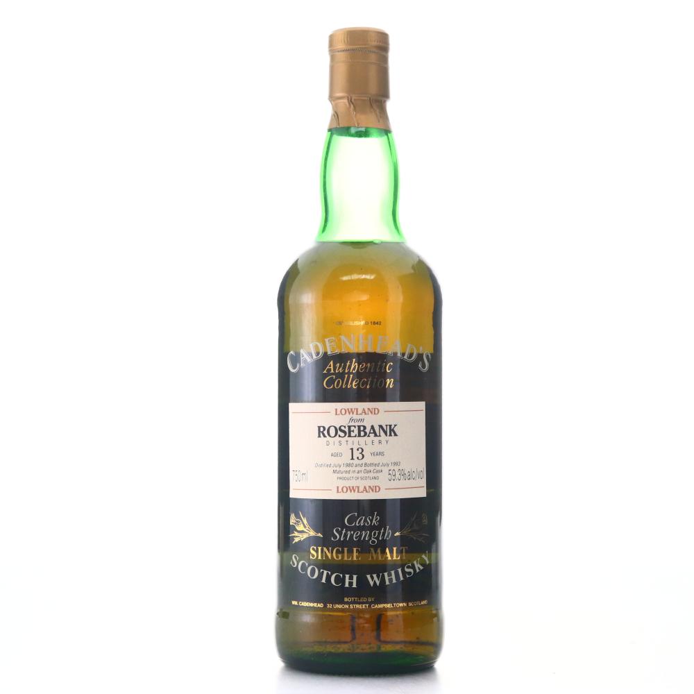 Rosebank 1980 Cadenhead's 13 Year Old 75cl / US Import
