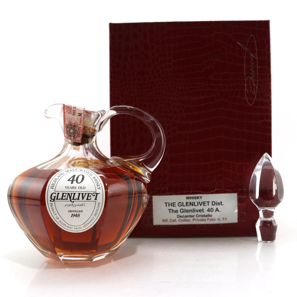 Glenlivet 1948 Sestante 40 Year Old Decanter