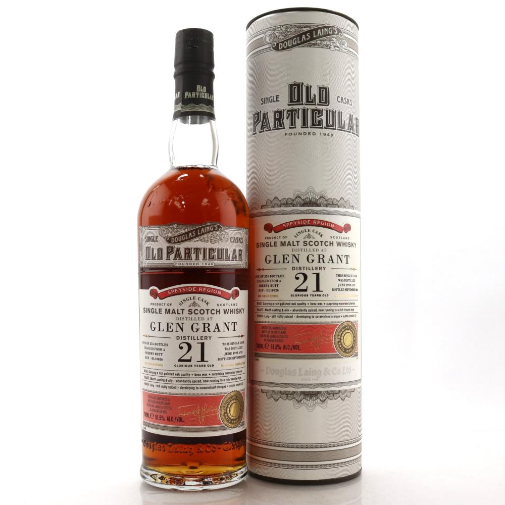 Glen Grant 1992 Douglas Laing 21 Year Old