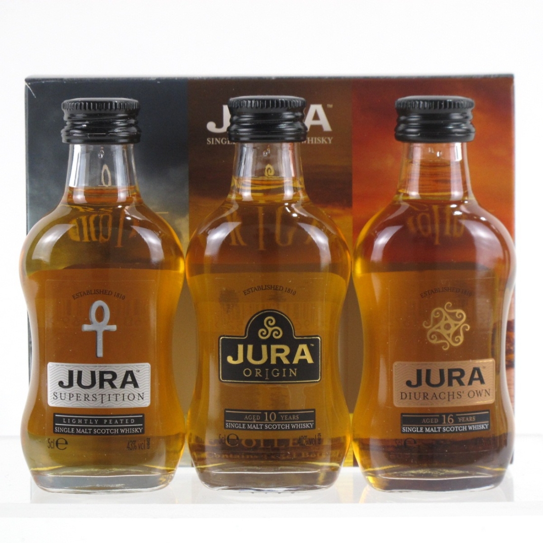 Jura The Collection Miniature Gift Pack 3 x 5cl