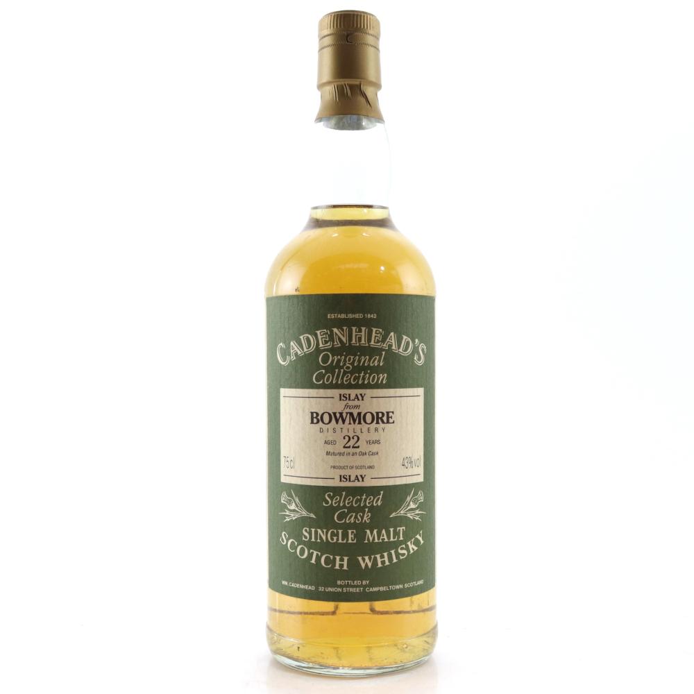 Bowmore 22 Year Old Cadenhead's 1980s