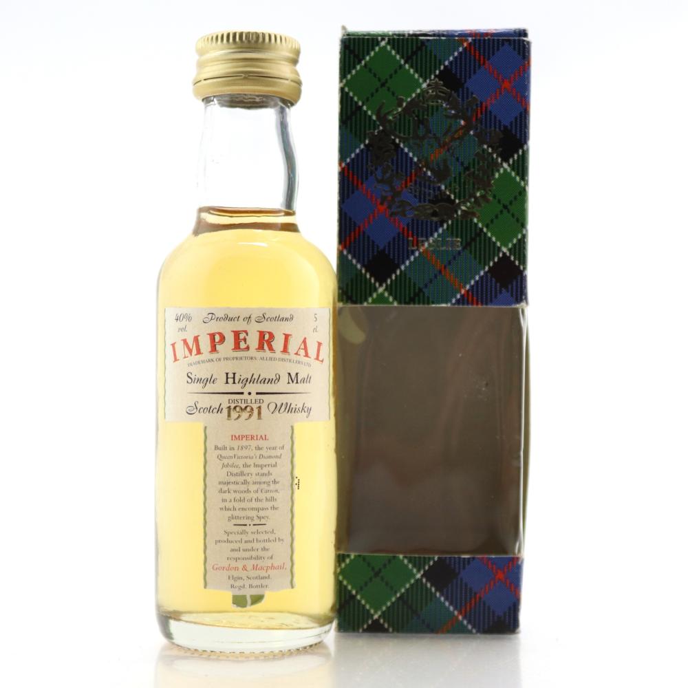 Imperial 1991 Gordon and MacPhail Miniature 5cl