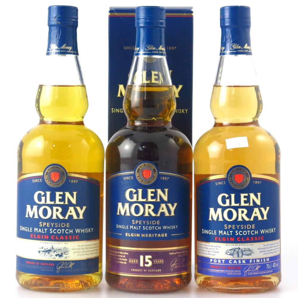 Glen Moray Selection 3 x 70cl