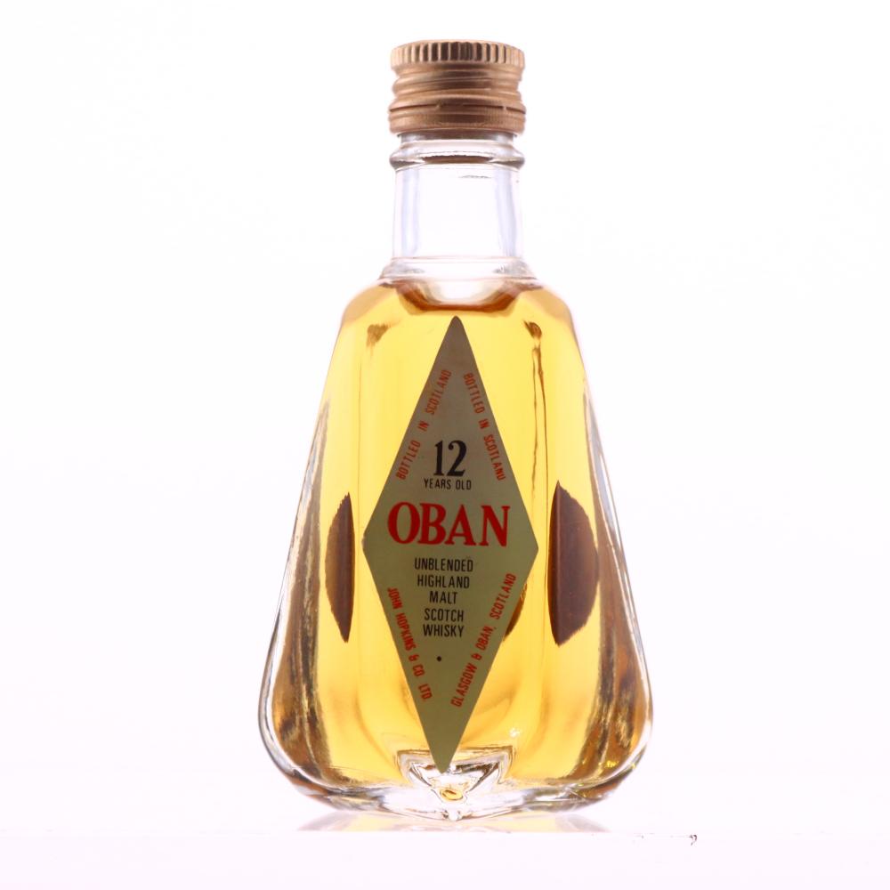 Oban 12 Year Old John Hopkins Miniature 1980s