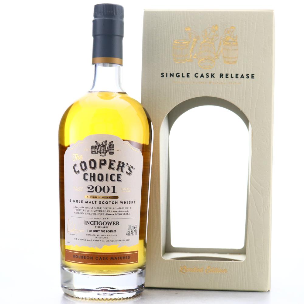 Inchgower 2001 Cooper's Choice 16 Year Old