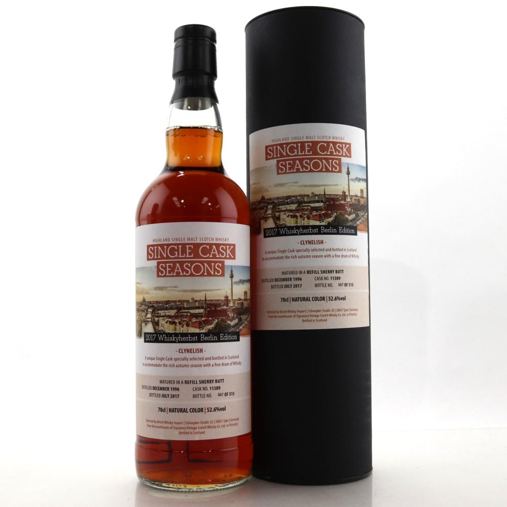 Clynelish 1996 Kirsch Whisky Import / 2017 Whiskyherbst Berlin Edition