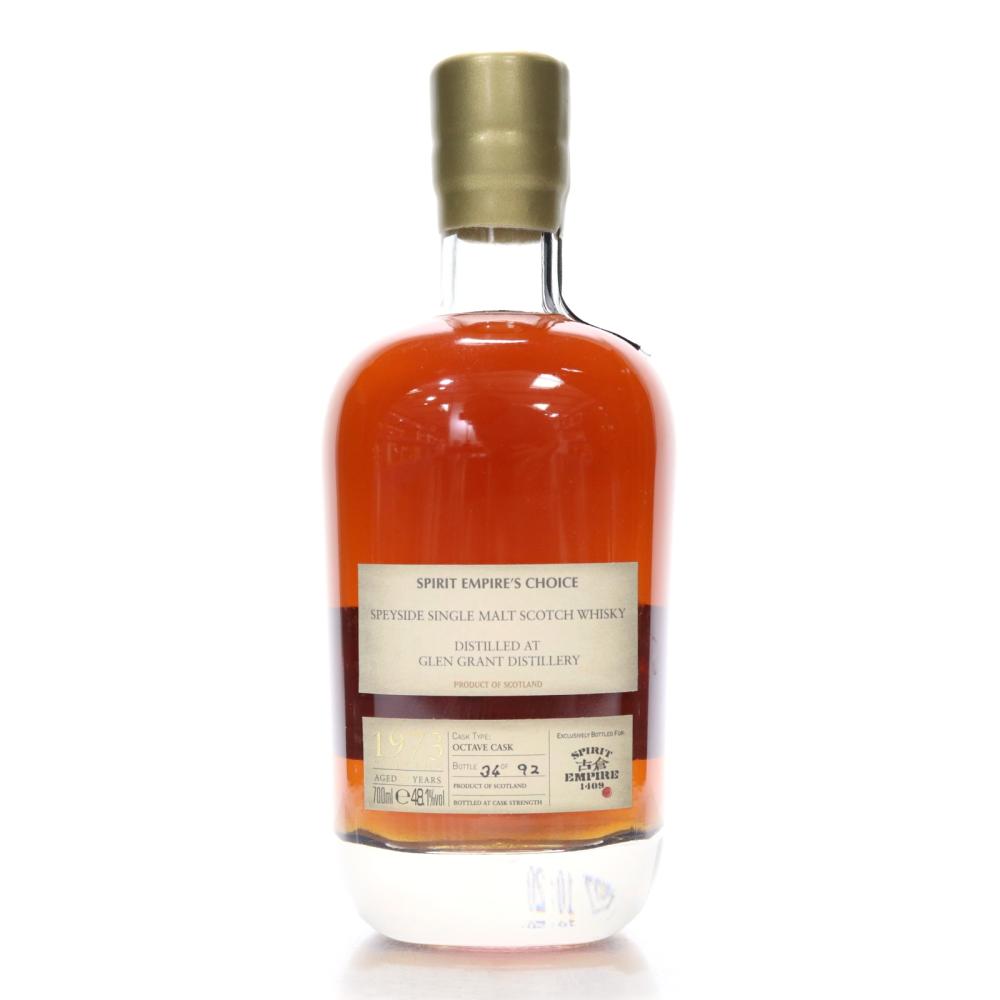 Glen Grant 1973 42 Year Old Spirit Empire's Choice