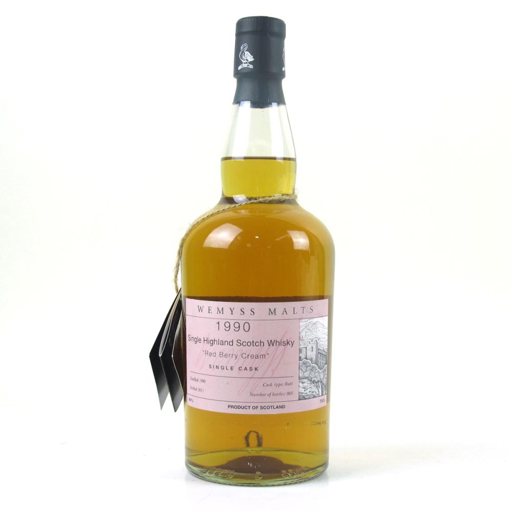 Ben Nevis 1990 Wemyss Malts / Red Berry Cream