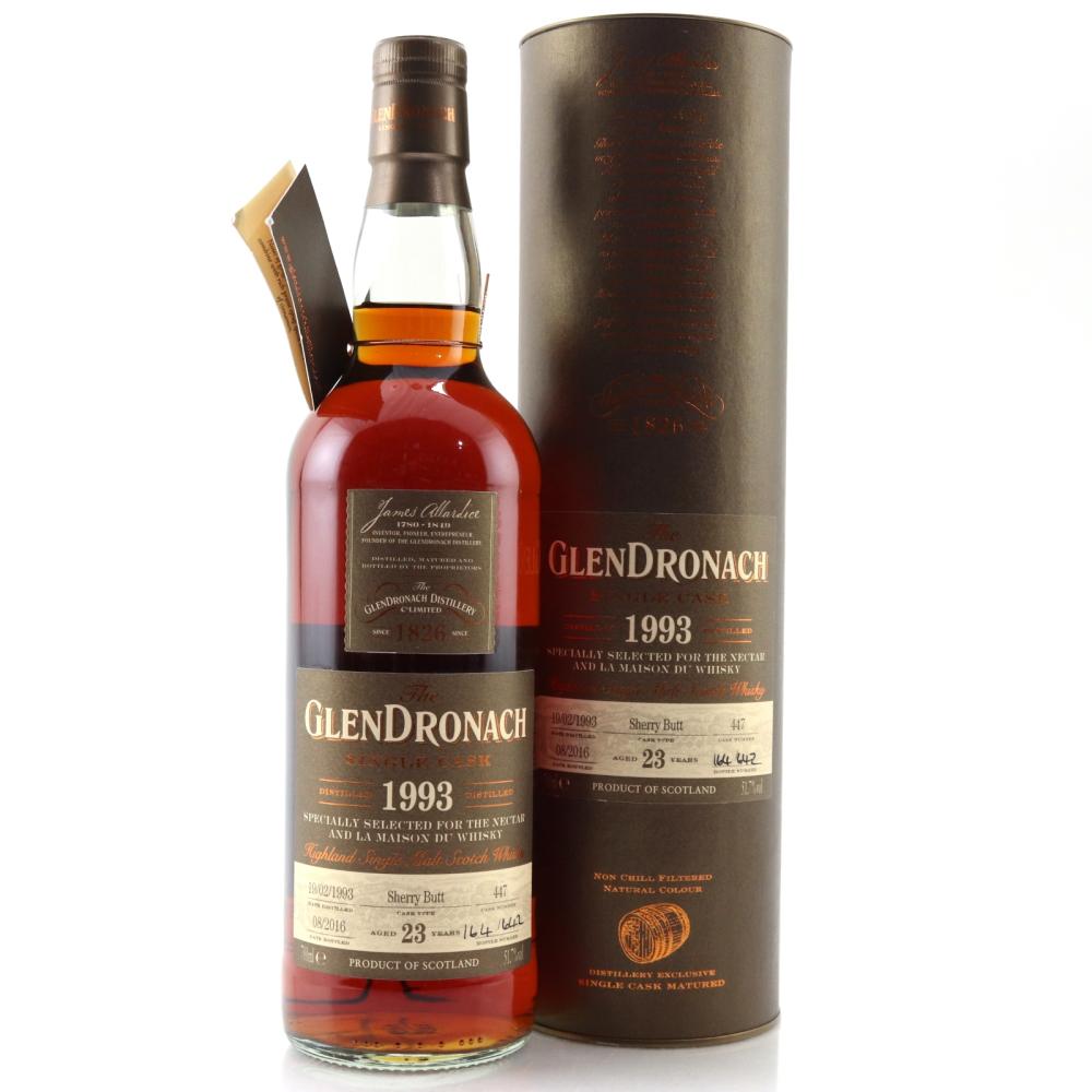 Glendronach 1993 Single Cask 23 Year Old #447