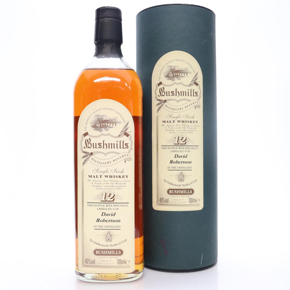 Bushmills 12 Year Old Distillery Reserve / David Robertson