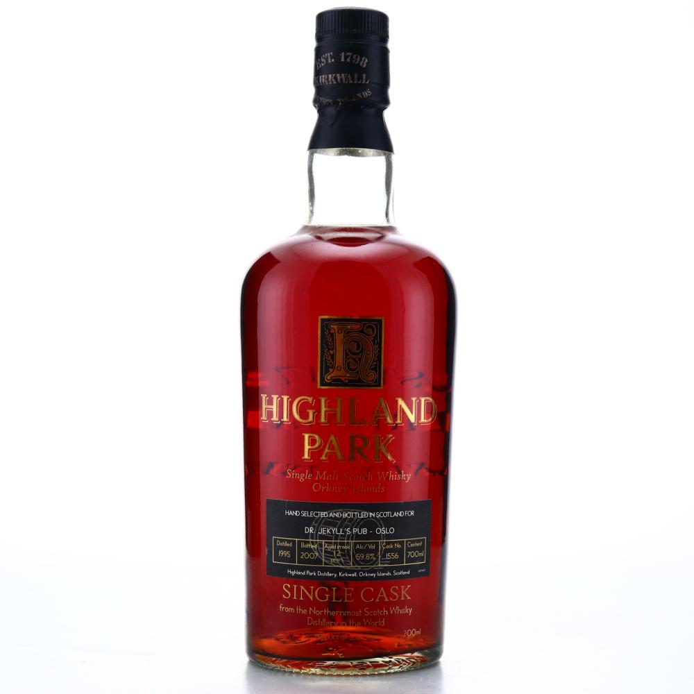 Highland Park 1995 Single Cask 12 Year Old #1556 / Dr. Jekyll's Pub, Oslo