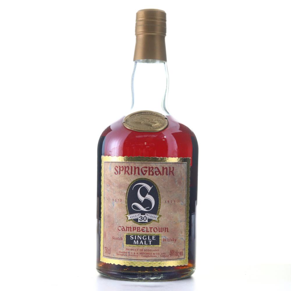 Springbank 30 Year Old 75cl 1990s / US Import