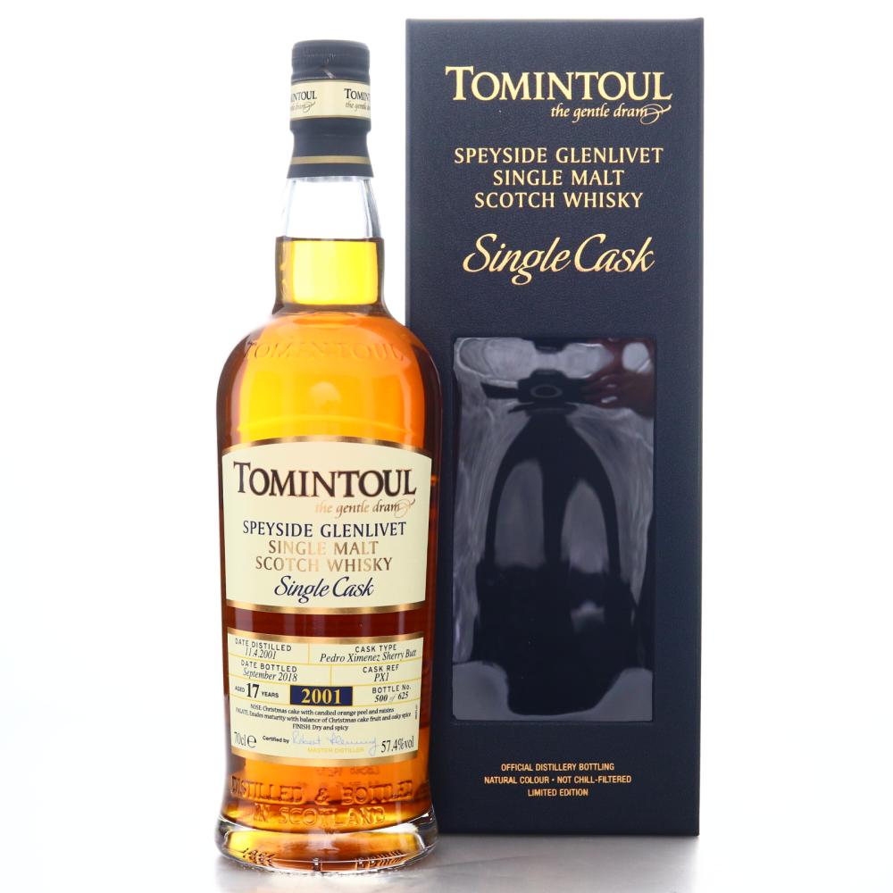 Tomintoul 2001 Single PX Cask 17 Year Old #PX1