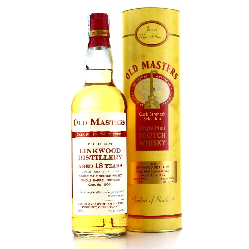 Linkwood 1989 James MacArthur's Old Master's 18 Year Old