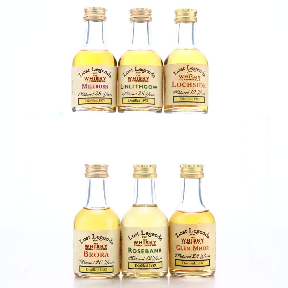 Lost Legends Whisky Connoisseur Miniatures x 6