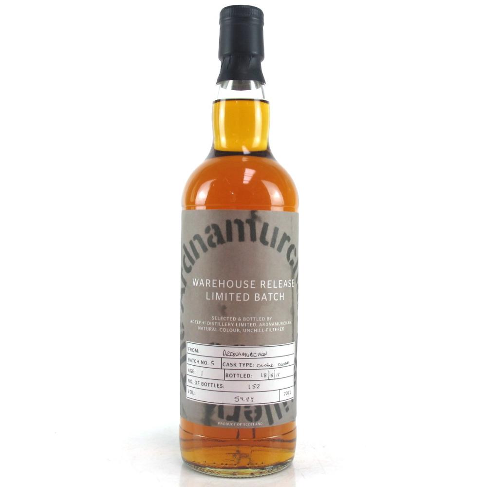 Ardnamurchan 1 Year Old Spirit Warehouse Release Batch #5