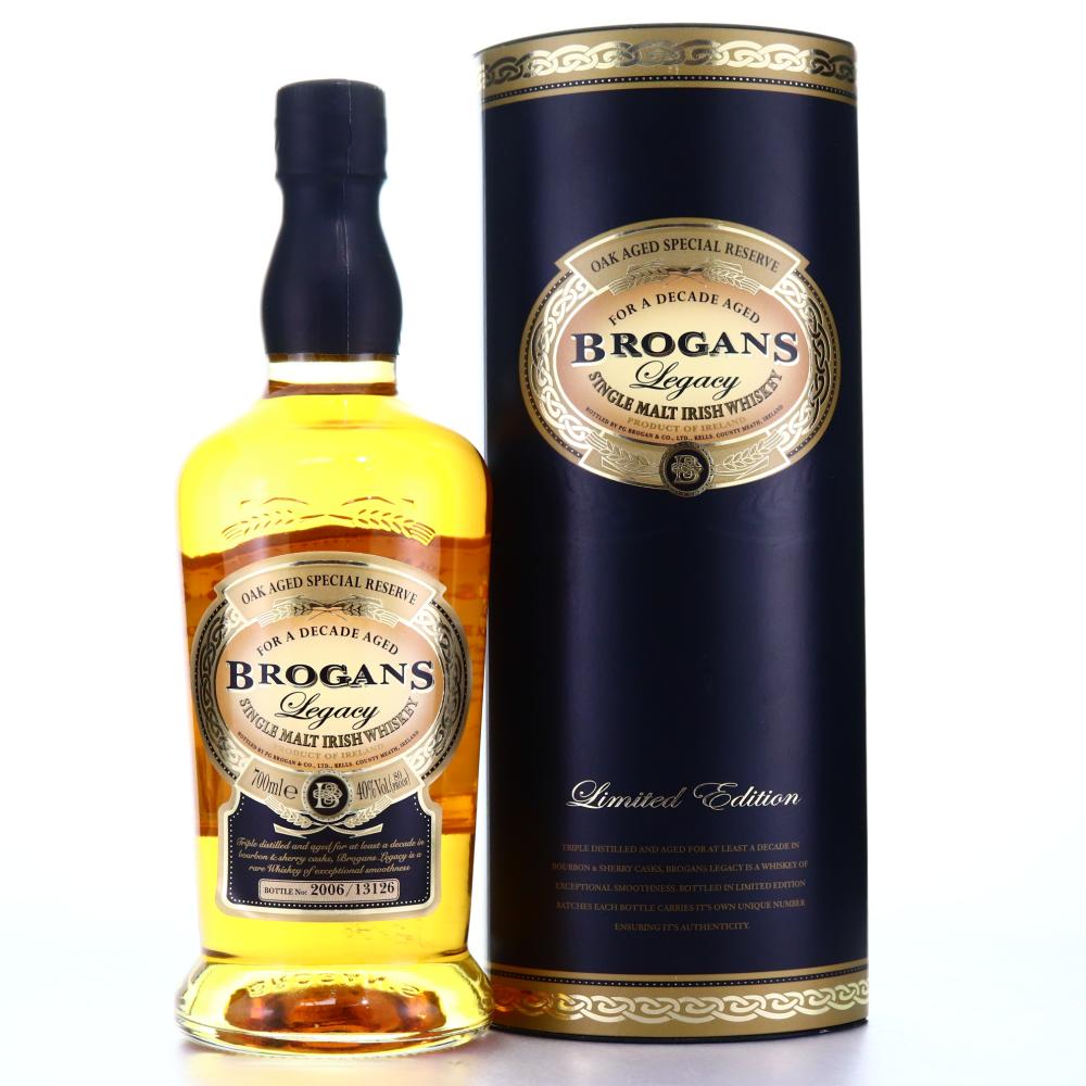 Brogans Legacy 10 Year Old Irish Single Malt