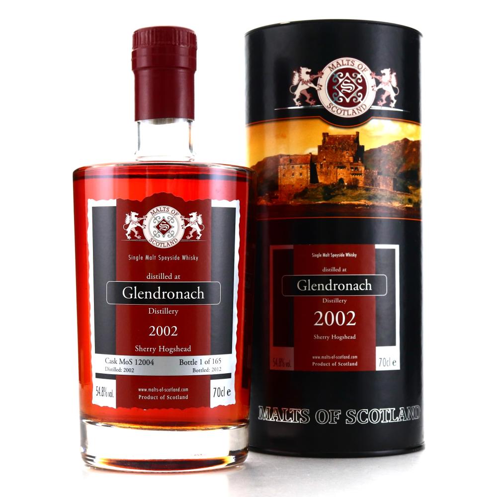 Glendronach 2002 Malts of Scotland Sherry Hogshead
