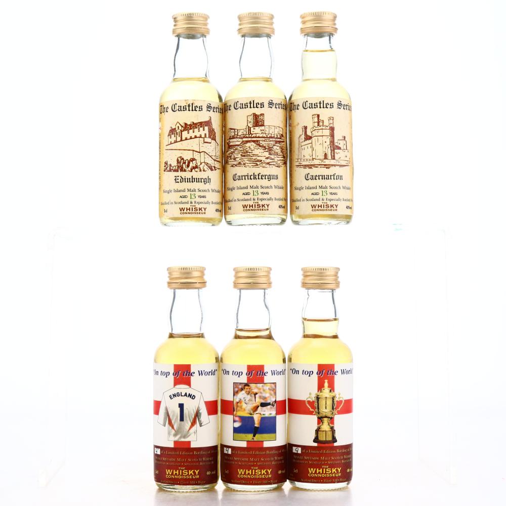Whisky Connoisseur Miniatures x 6