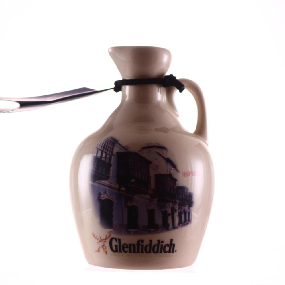 Glenfiddich 12 Year Old Ceramic Decanter Miniature / CPML
