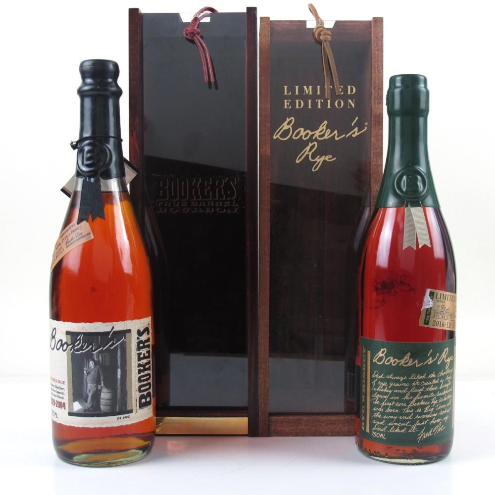 Booker's Rye 13 Year Old and Noe 8 Year Old Small Batch 2 x 75cl