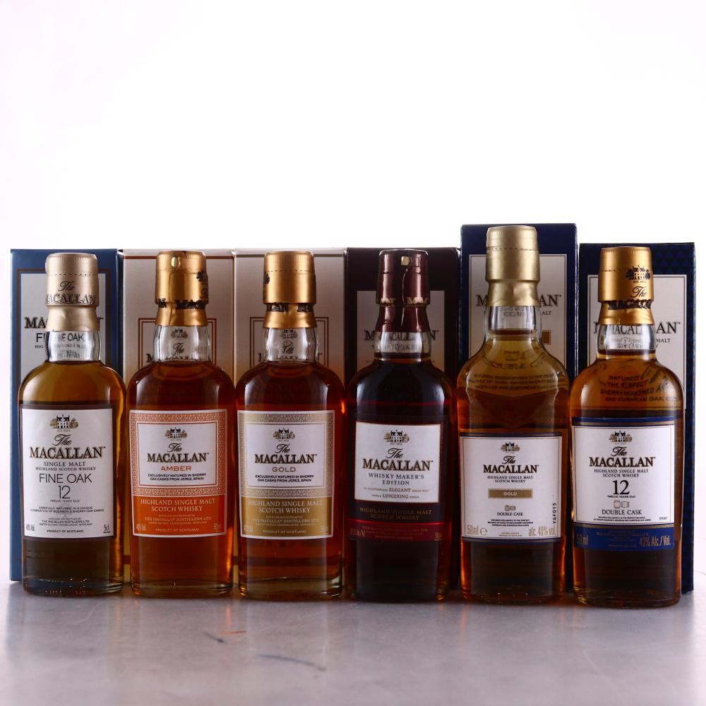 Macallan Miniatures x 6