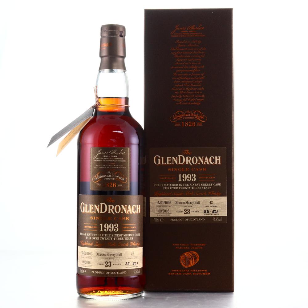 Glendronach 1993 Single Oloroso Cask 23 Year Old #42