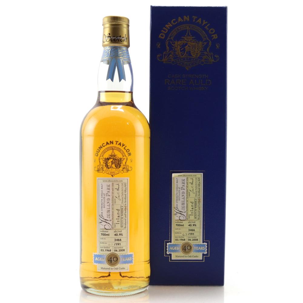 Highland Park 1968 Duncan Taylor 40 Year Old