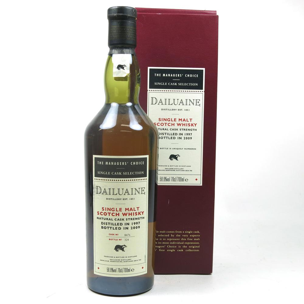 Dailuaine 1997 Managers' Choice 12 Year Old