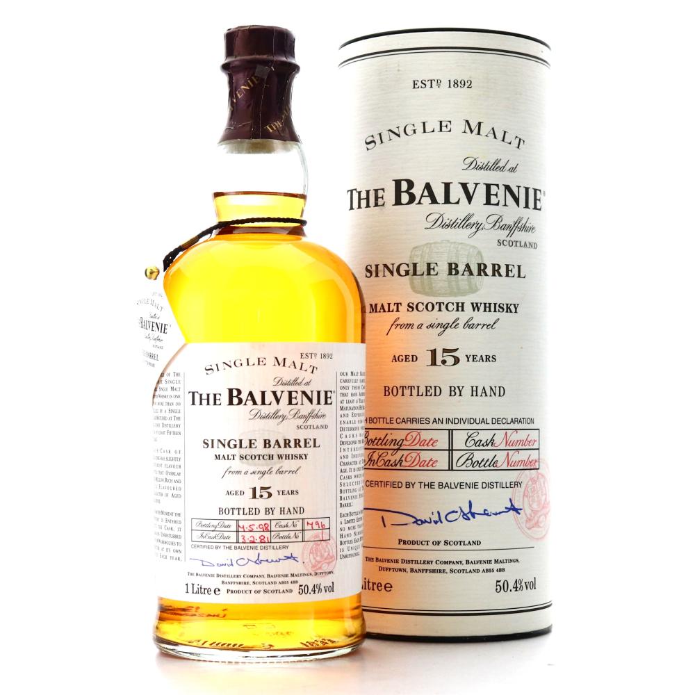 Balvenie 1981 Single Barrel 15 Year Old #796 1 Litre / Bottle No.1