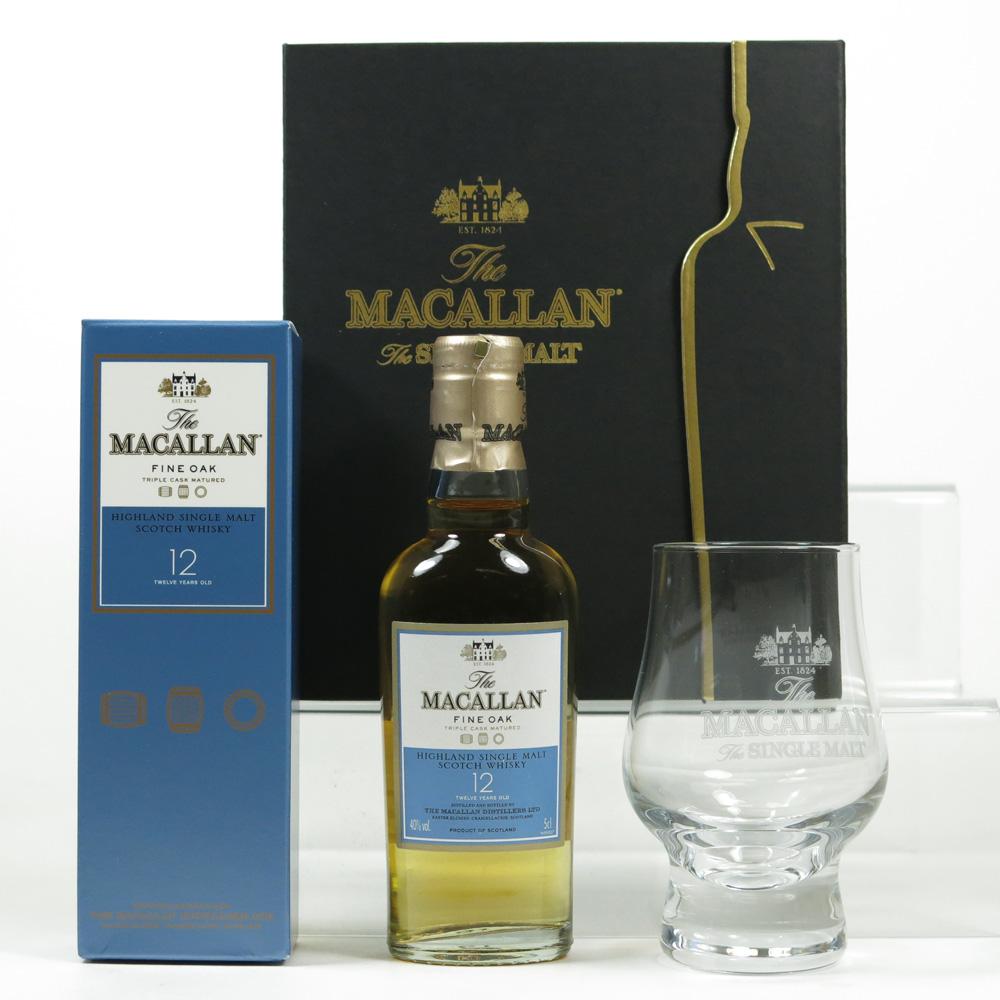 Macallan 12 Year Old Fine Oak 5cl and Snifter